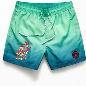 Playboy shirt and swim shorts